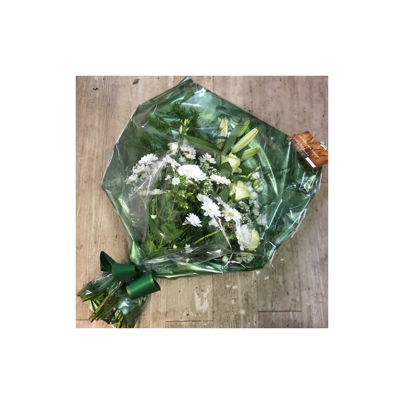 Bouquet gerbe blanche